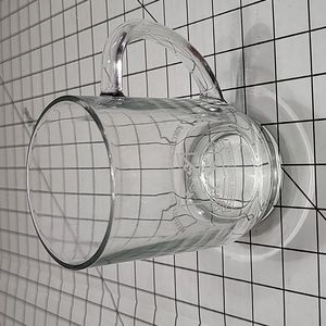 Military intelligence corps with logo glass mug